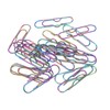 20pcs Metal Pen Clips Strong Clamping Force Rust Prevention Electroplating