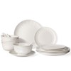 Wareland Plates and Bowls Sets - 16 Pieces Ceramic Dinnerware