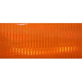 VViViD High Intensity Industrial Grade Honeycomb Pattern Reflective Vinyl Tape (1/2 Inch x 30ft, Orange)