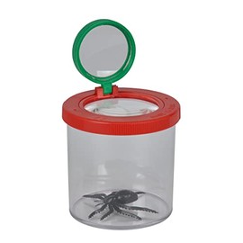 Simba 107879662 - World's Best Bug Viewer, Doppelvergrößerungsbecher zur Beobachtung von Insekten, Blumen, Briefmarken, Blättern, Münzen, Entdeckerspielzeug, Lupe, ab 3 Jahren