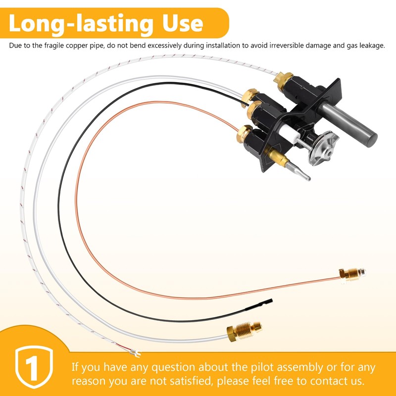 Criditpid 69L18 Pilot Assembly Propane Gas (LP) for Lennox Elite,