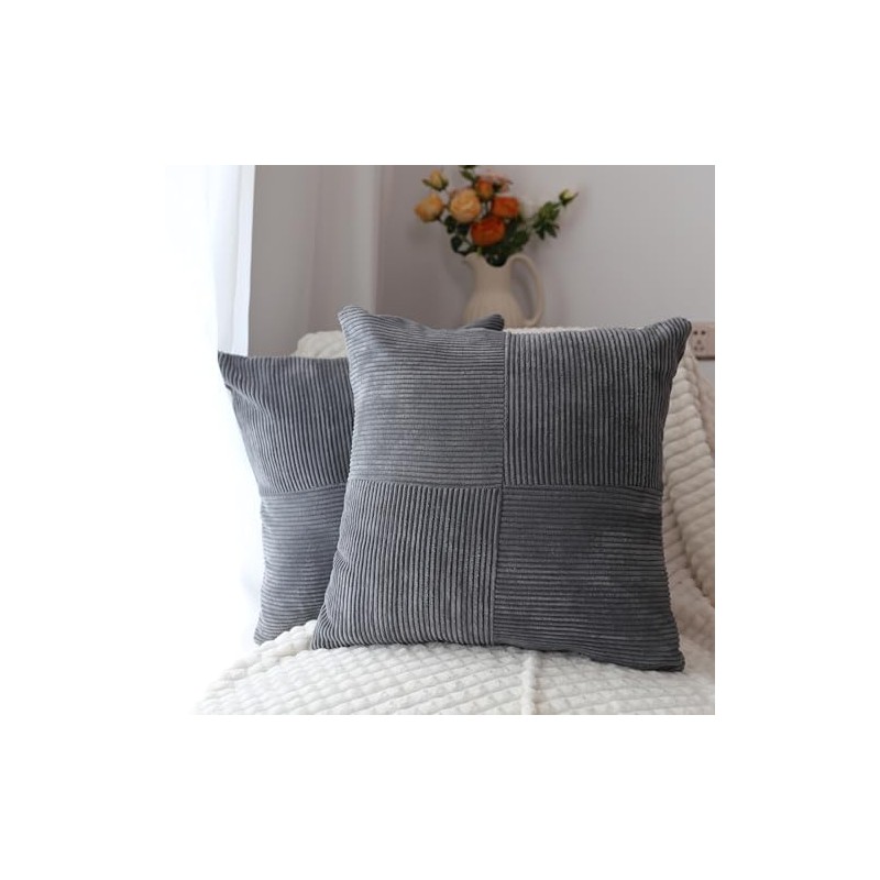 BRMM MIA Set of 2 Decorative Throw Pillow Covers Quilting