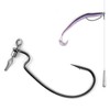 30PCs Swivel Drop Shot Hooks EWG Style - Quick-Clip Design,