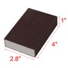 uxcell 5pcs Scouring Pads Non-Scratch Scouring Sponge Scrub Pads 4"