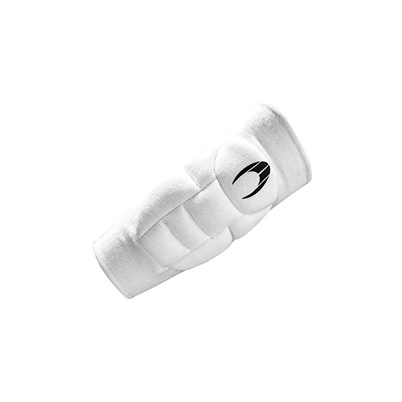 HO Soccer Codera Strange White Sporty Elbow Pads, White, M