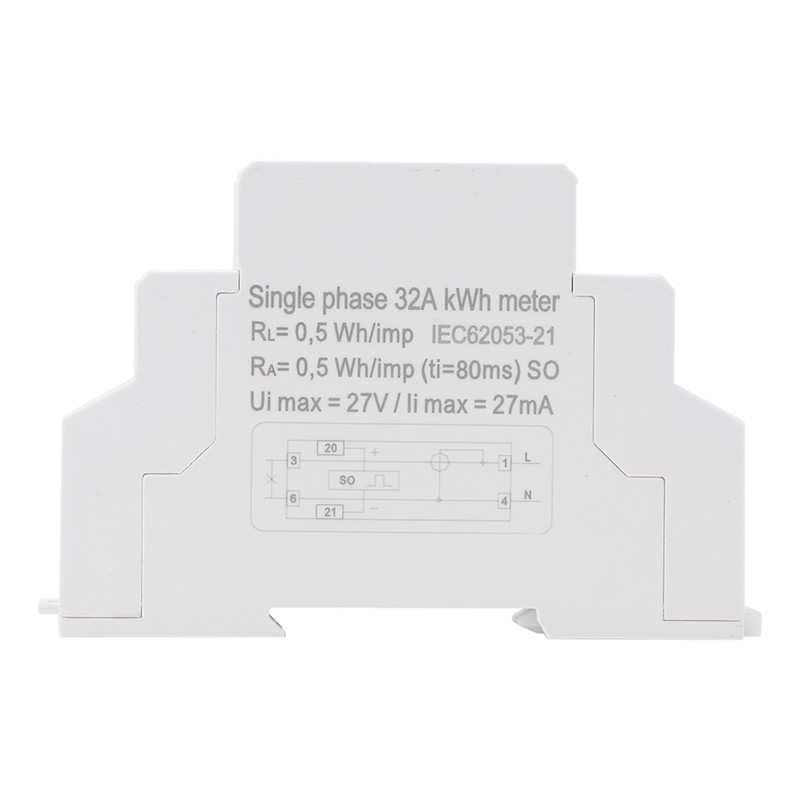 Digital LCD Single phase Din Rail Electric Meter 5-32A Electronic