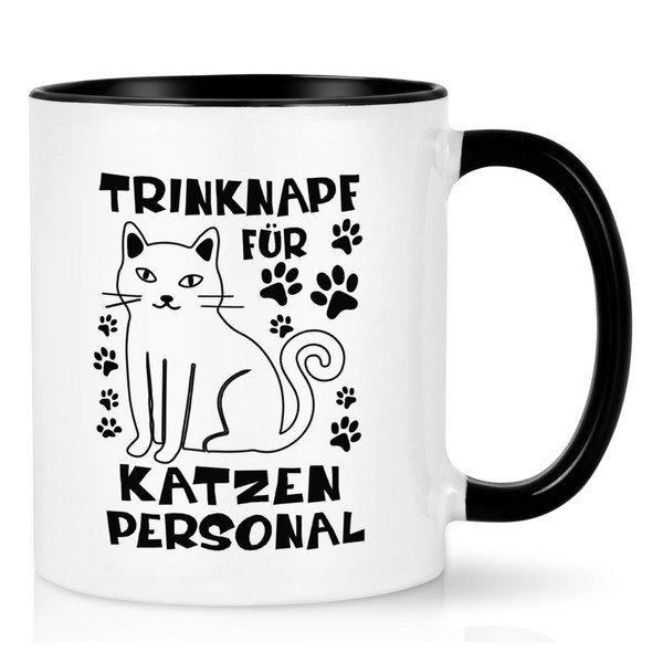 Joyamking Coffee Cup Gifts for Cat Lovers Drinking Bowl for