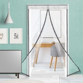 150x230 Magnetic Windproof Entrance Vinyl Curtain - Draft Stopper & Cold Protection Draft Stopper