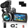 YOTOMIGUO 4K Video Camera, 48MP Vlogging Camera Camcorder, 3.0" HD