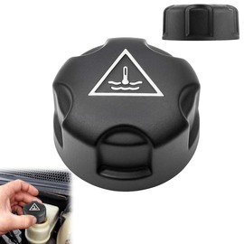 2Pcs Radiator Caps, Coolant Cap for Ford Fiesta, Radiator Coolant Reservoir Cap, Radiator Expansion Water Tank Cap, Ideal for Engine Cooling System