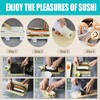 FeBohao Sushi Making Kit 23 Piece DIY Sushi Maker Tools