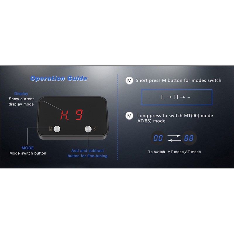 Cammus Windbooster 3‑Mode Electronic Throttle Controller RT701 Plug and Play