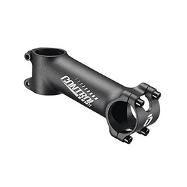 Control Tech One Alloy Drop Stem with +/17 Degree Laser-Etched Logo, Black, 90mm