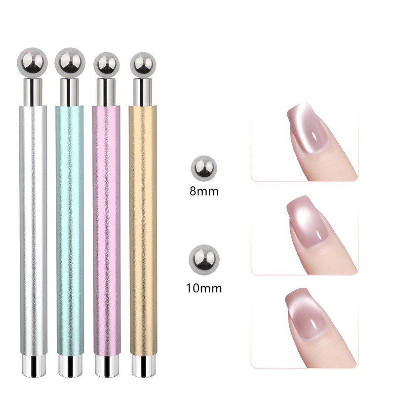 Refoiner Magnetic Nails, Strong Nail Stick, Gel Nail Magnet, For