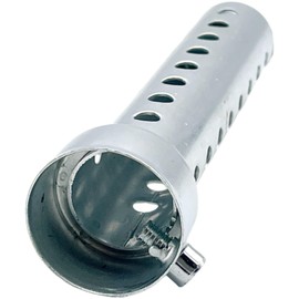 FJmark Motorcycle General Purpose Muffler, Inner Silencer, Baffle, Silencer (Silver 1.4 inches (35 mm)