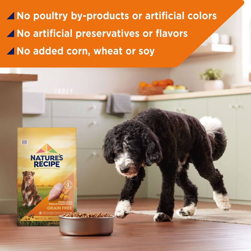Nature's Recipe Dry Dog Food, Chicken, Barley & Brown Rice