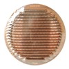 The gtrp200r-y Ventilation Grill Round Recessed, Copper, 230 mm