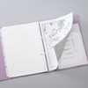 Lihit Lab Print Loose Binder B5 Purple N3120-10