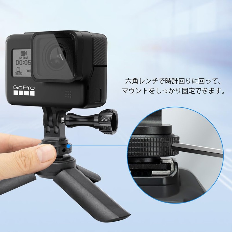 SINTYAN Cold Shoe Adapter, Converts Standard to GP Standards, 1/4