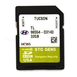 Hyundai New OEM Hyundai Tucson SD Navigation Map Card 96554-D3143