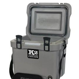 K2 Coolers Summit 20 Cooler Steel Grey