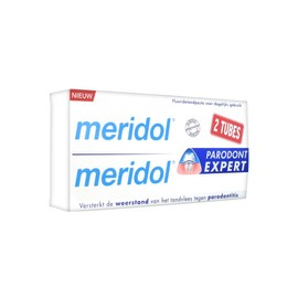 Meridol – meridol PARODONT Expert Zahnpasta – Stärkt die Resistance Zahnfleisch gegen die Parodontitis – Lot de 2 x 75 ml