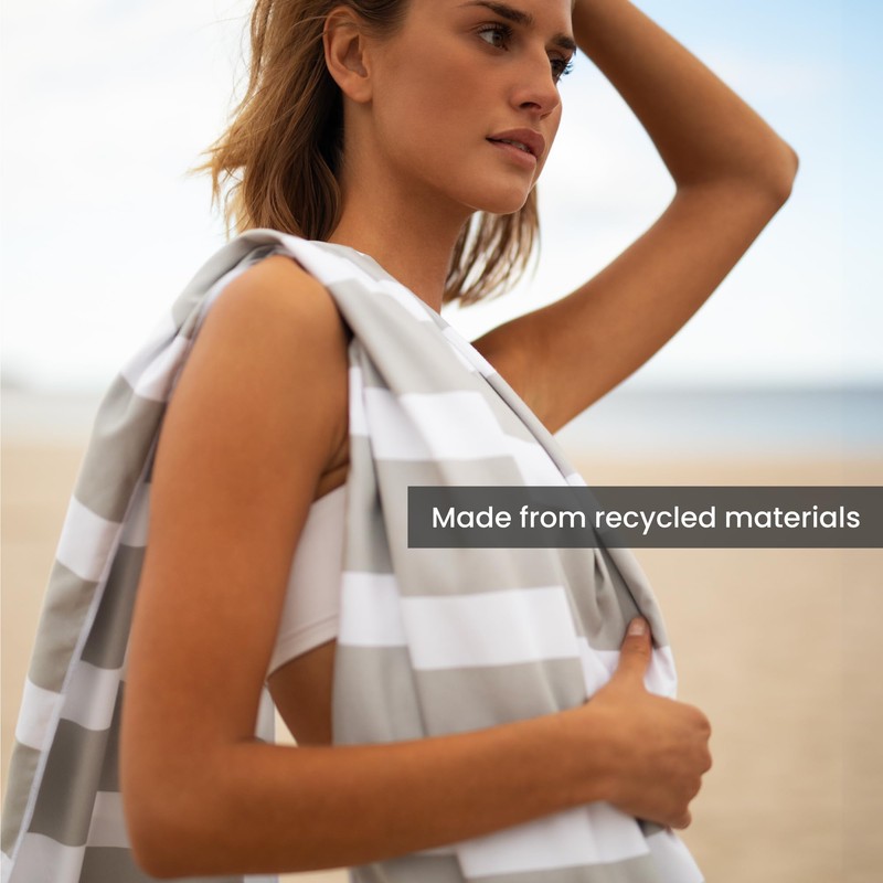 SummerSand Microfiber Beach Towel Extra Large 200x100 cm - Quick