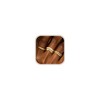 Florideco Stackable Rings for Women Non Tarnish 14K Gold Plated