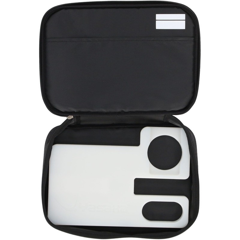YASAKA Table Tennis Racket Bag Grid Case, Black