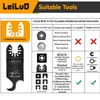 LEILUO 4 Pcs Multi Tool Hook Blade for Carpet Roof