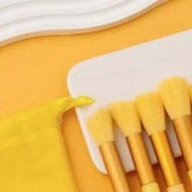 Makeup 메이크업 브러쉬세트 파우치포함 휴대용 화장도구 블러셔 컨투어 소프트 브러시 소품 [그린] Makeup Brush Set with Pouch - Portable Makeup Tools, Blusher, Contour, Soft Brushes [Green]