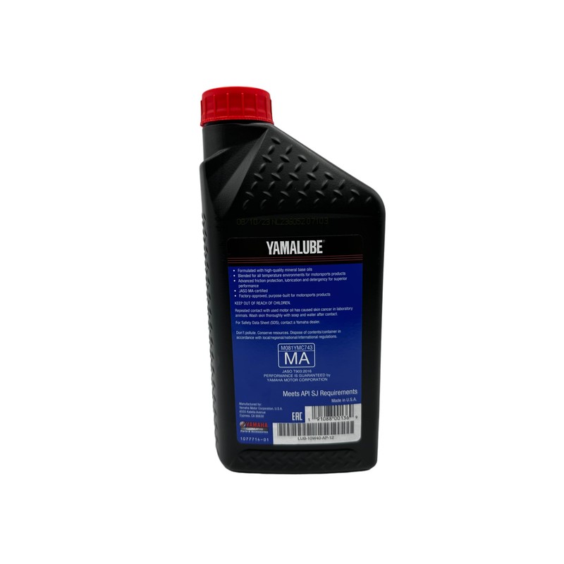 Cyclemax Standard Yamalube Oil Change Kit compatible with 2009-2017 Yamaha