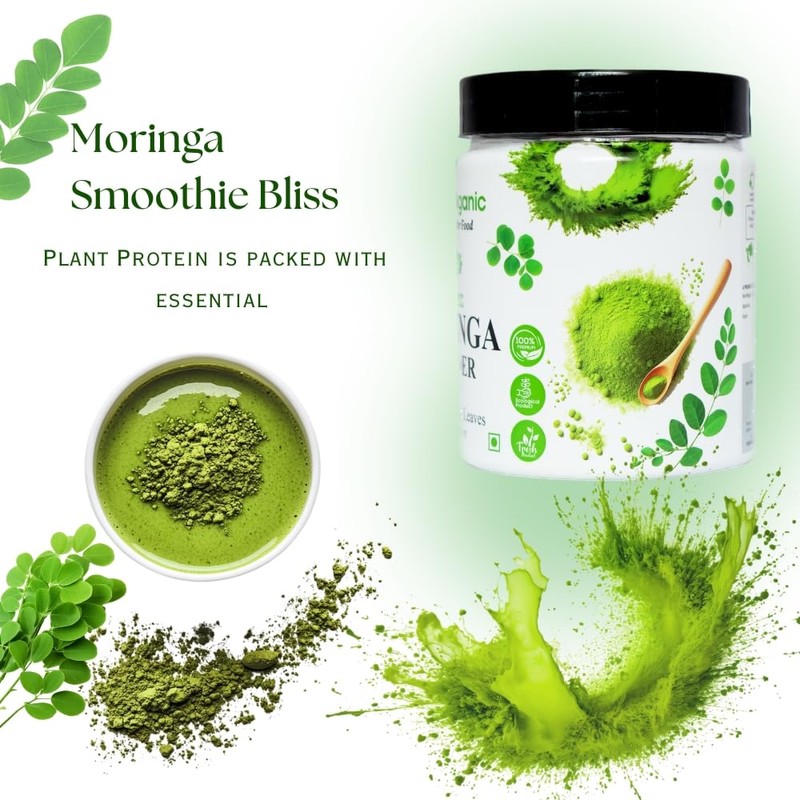 ALADA ORGANIC Moringa - Moringa Powder Single Garden Premium 100%