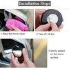 2 pcs Blind Spot Mirrors, 2" Round HD Glass Convex
