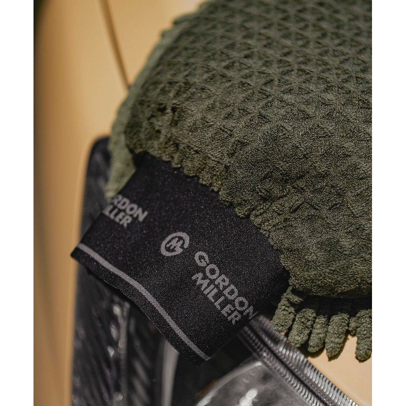 GORDONMILLER High Density Chenille/Grid W Face Microfiber Cleaning Gloves