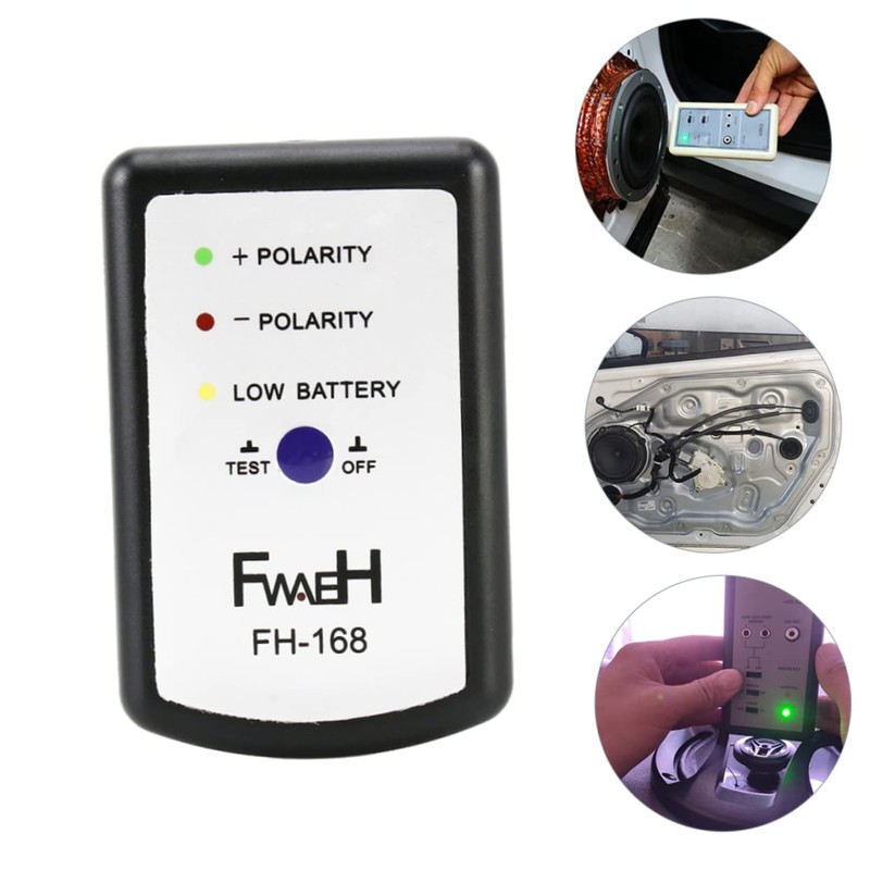 iplusmile Speaker Phase for Car Audio Systems Speaker Polarity Tester