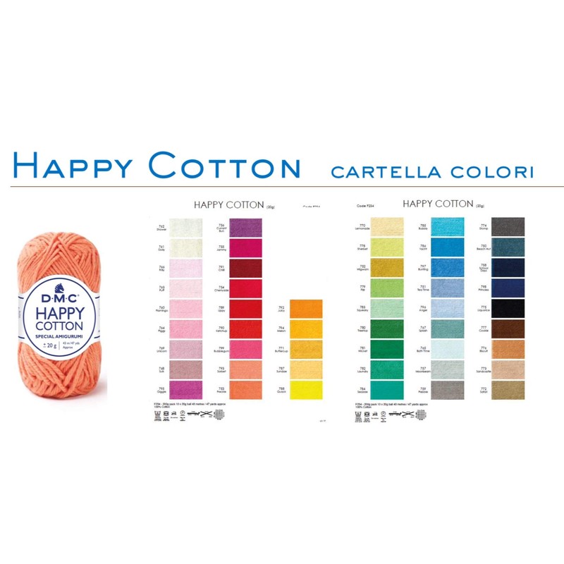 DMC - Happy cotton ball - especially for amigurumis -