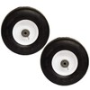 EPR 2PK Flat Free Solid 9x3.50-4 9x3.50x4 Wheel Tire Assembly