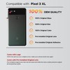 GREEN FUSION Compatible with Pixel 3 XL Back Cover Replacement,