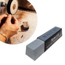 KAP TOOLS - Pasta Dialux Gris para Pulir Acero Inoxidable.Pasta de pulido para pulir acero inoxiodable, da alto brillo. Pasta para pulir Joyería. Pasta para pulir Acero. Pasta de pulido