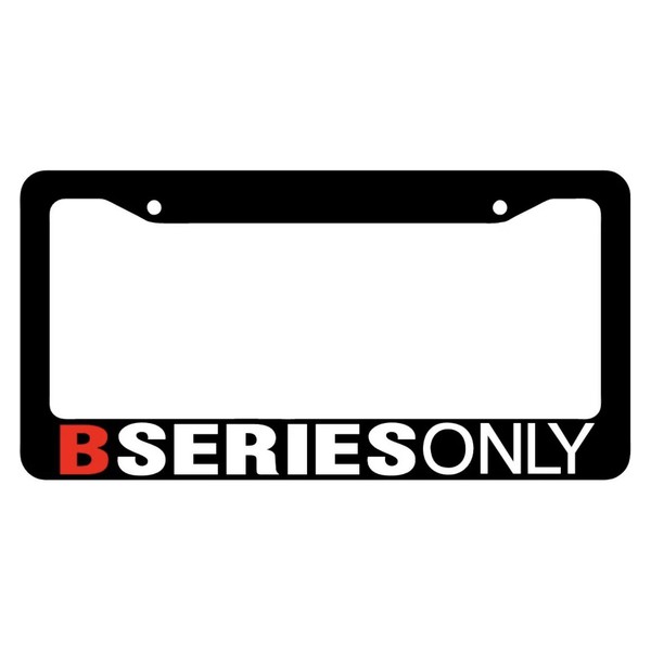 BLVD B SERIES ONLY LICENSE PLATE FRAME JDM LOW CAMBER