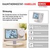 Emos Room Thermostat Manual Wall Thermostat for Heating Systems and
