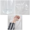 Ziglous 13 Gallons Kitchen Garbage Bin Liner, Clear Trash Bags,