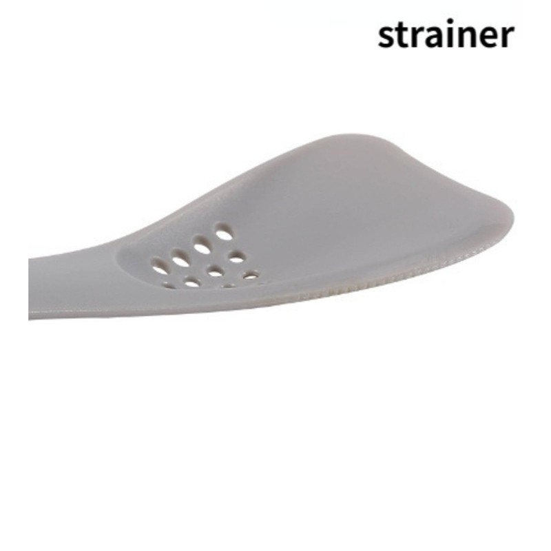 Uni-tool 5-in-1 Silicone Kitchen Utensil, Slotted Spoon, Turner, Cutting Tool,