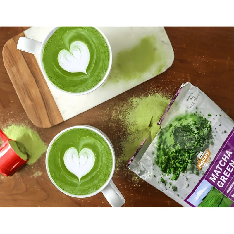 Té Verde Matcha en Polvo Mocafe 1.36kg Antioxidante Alto en
