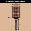 Conair Quick Blow Dry Copper Collection Paddle Brush Dryer