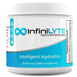Nootropics Depot InfiniLYTE | Optimized Electrolyte Powder | Keto Friendly, Vegan, Non-GMO, & Sugar-Free | Unflavored | 30 Servings