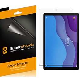 Supershieldz (3 Pack) Designed for Lenovo Tab M10 HD (2nd Gen) 10.1 inch (Model TB-X306F/TB-X306X) and Barnes & Noble Nook 10" HD Tablet Screen Protector, High Definition Clear Shield (PET)