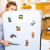20 Pieces Of Cartoon Animal Refrigerator Magnets, Cute Refrigerator Magnets,