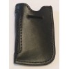 Black Leather Opus X Fuente Lighter Pouch For S.T. Dupont